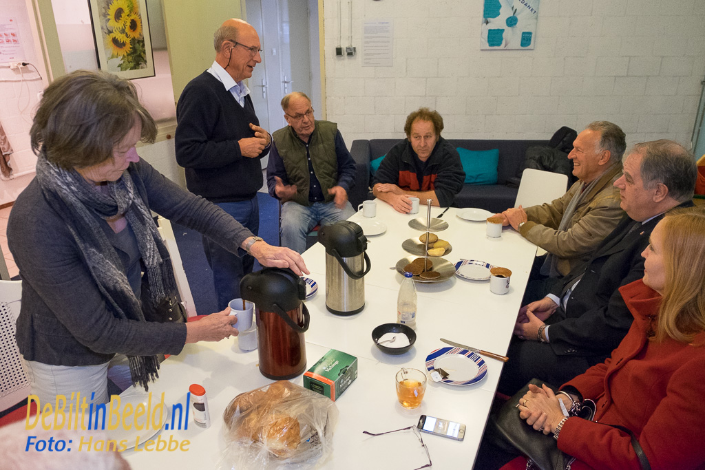 Bezoek Burgemeester Bas Verkerk aan Voedselbank De Bilt