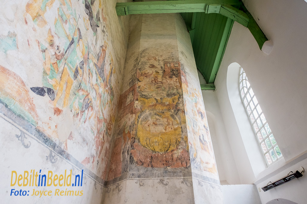Kerk Westbroek fresco's