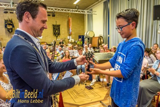 KBH Triooltrofee 2017 met burgemeester Sjoerd Potters De Bilt